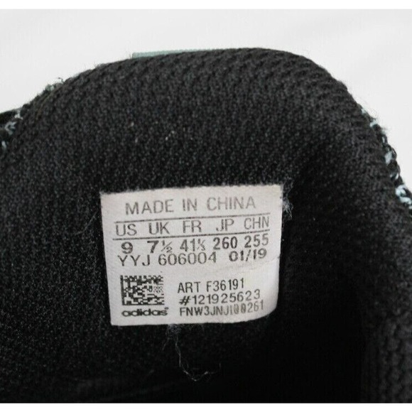 Adidas Ultraboost Parley Blue / Black Men’s Running Shoes Size 9 F36190 - Picture 8 of 8